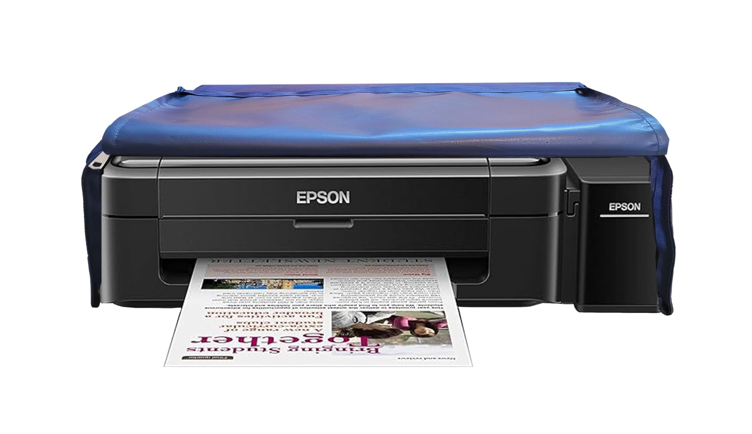 VONBAER Printer Cover for Epson L130 / L360– Dustproof / Washable Chain Cover – Dust proof / Washable / Durable / Water proof for Ink Tank Printers – Blue-image-42