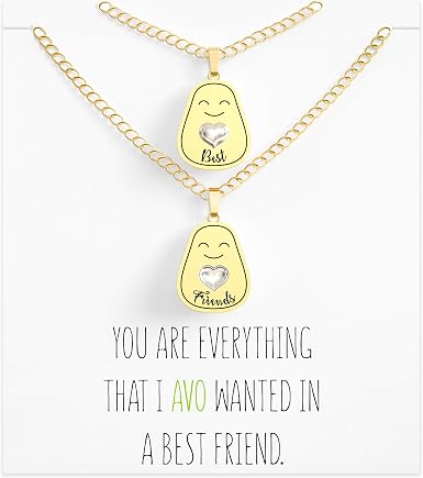 BFF Necklace for 2 – Avocado Best 
