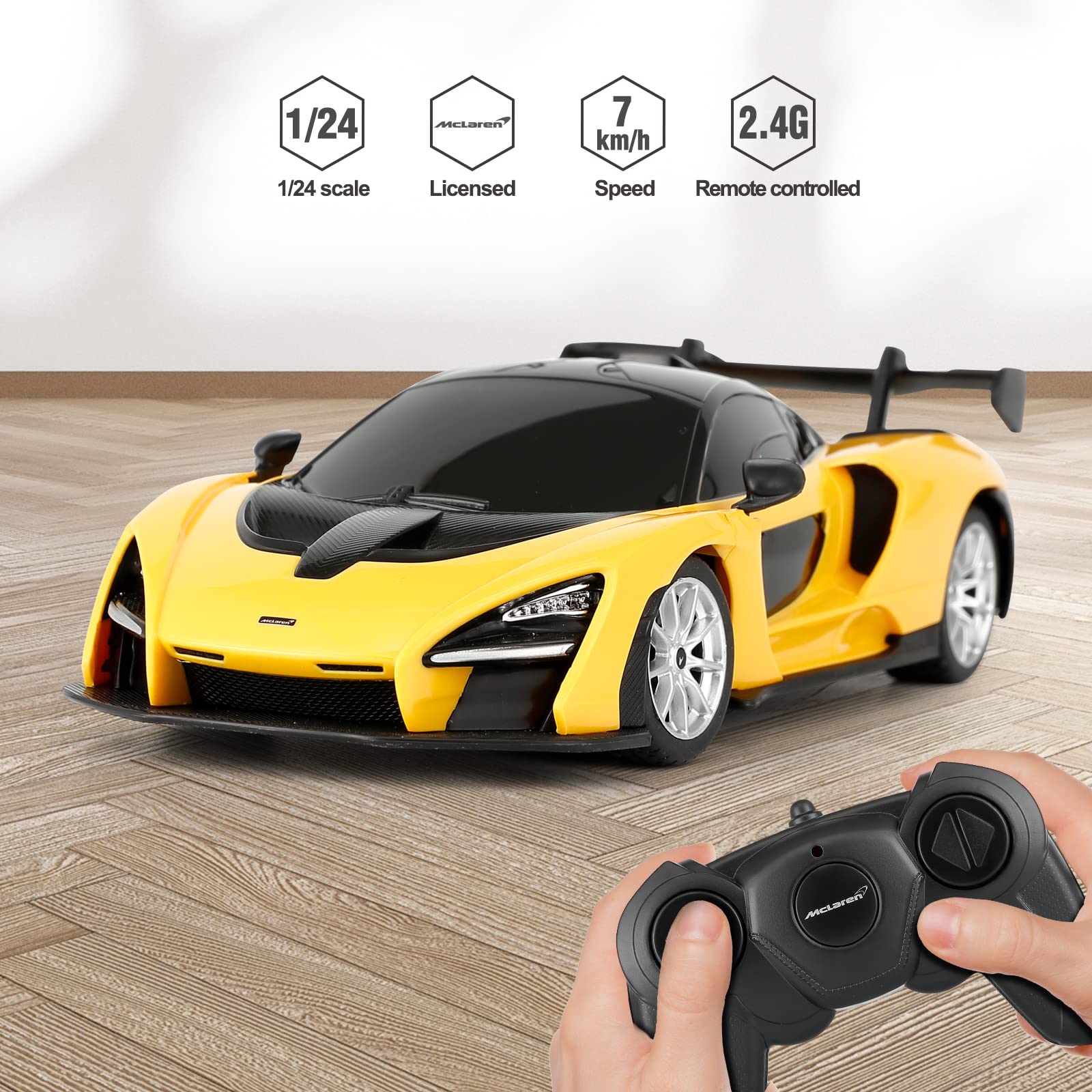 Masaki 1/24マクラーレン セナ＆カウンタック 1/24 R/C McLaren Senna｜商品詳細｜おもちゃ屋さんへ行こう
