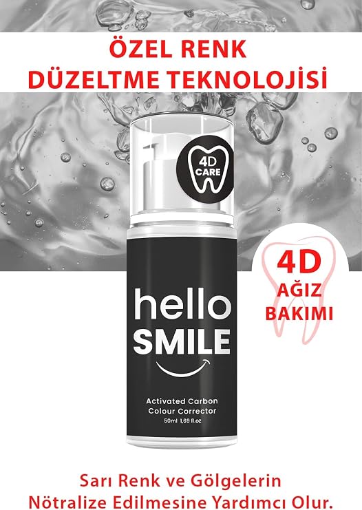 Hello Smile Activated Carbon Instant Whitening Dental Gel