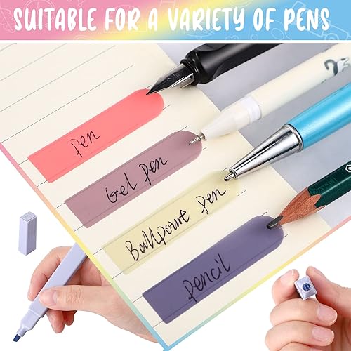 Miniatura 6 de 1160 hojas de notas adhesivas transparentes pastel, 3 x 3 pulgadas, nota adhesiva transparente impermeable, bloc de notas transparente, pestañas de