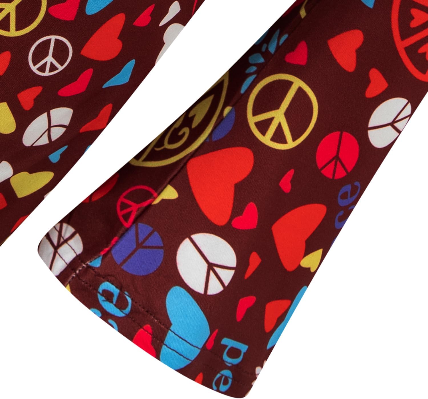 Girls Kids 60s 70s Hippie Costume Dresses Disco Outfits Party Clothes with Necklace Earrings Sunglass - Image 5