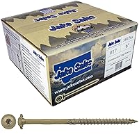 Vista 16 de Jake Sales Tornillo de retraso de construcción #17 x 12 - Tornillo de retraso estructural resistente con accionamiento Torx/Star Drive