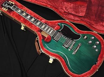 Gibson SG Standard 61 Stop Bar 2025 ギブソン Amazon.com: Gibson SG Standard 61 Stop Bar Pelham Blue Burst