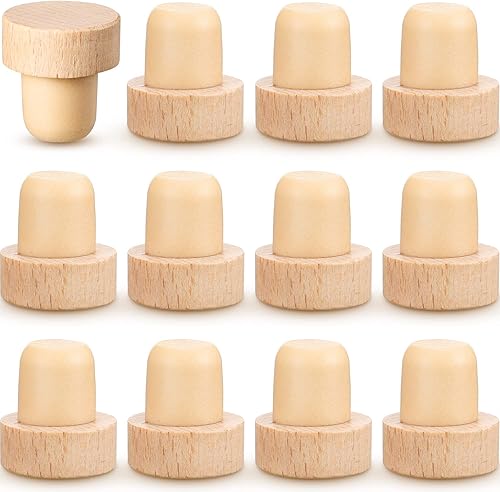 Miniatura 8 de Tapones de corcho en forma de T para botella de vino, corcho, tapón de vino, tapones de vino reutilizables, tapones de madera y goma, tapones de