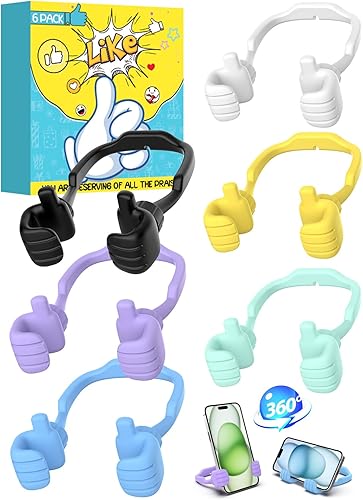 Miniatura 8 de Thumbs Up Soporte para teléfono celular relleno de calcetines de Navidad para hombres, mujeres, adultos, adolescentes, regalos novedosos y