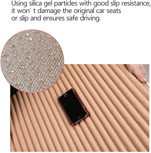 Miniatura 3 de Fundas de asiento de automóvil, casco de trigo sarraceno, fundas de cojín para asiento de automóvil, ventilado, transpirable, cómodo, protector