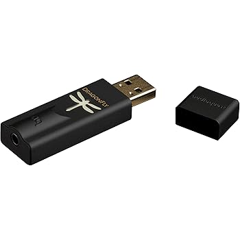 AudioQuest DragonFly Black v1.5 Plug-in USB DAC + Preamp + Headphone Amp