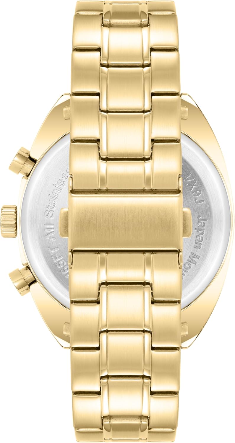 Back view of the Armitron watch showing the clasp and case back.