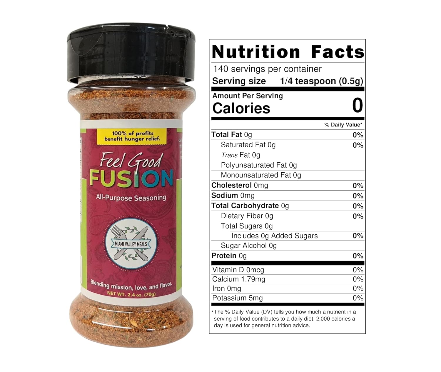 MVM Miami Valley Meals Mixed 12-Pack (3 each flavor) FUNDRAISER - Root of Love; Garlic Blast, Feel Good Fusion, Spice of Life Baker's Blend - Blending Mission, Love, and Flavor Seasoning Blends for non-profit to help support hunger