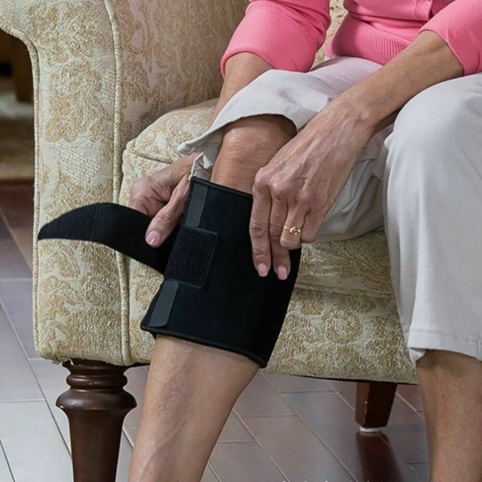 1/2 Stück Druckpunkt-Bandage, lindert Akupressur-Beine, Ischiasnerven, Ischias, Akupressur, Bein- und Rückenschmerzen, magnetische Therapie, Knie-Erholungspad für Männer und Frauen, 2 Stück