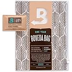 Boveda Portable Travel 2-Way Humidity Resealable Bag - Waterproof & Dustproof - Preloaded with 69% RH Pack - Patented Technology - Medium Storage for 15 Items - 1 Count