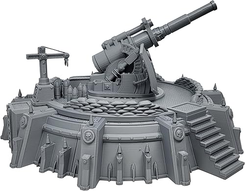 Miniatura 2 de Tabletop Terrain Earthshaker Platform by War Scenery para juegos de guerra y juegos de rol en miniatura de 1.102 in y 1.260 in