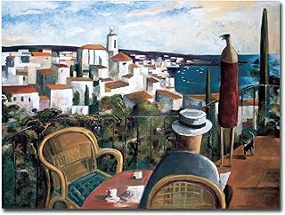 Chez Mon Ami (My Friends House) by Didier Lourenco Premium Gallery-Wrapped Canvas Giclee Art (16 in x 22 in, Ready-to-Hang)
