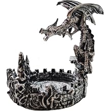 Antique-Style Composite Dragon Display Tray Zinc Alloy & Resin Premium Edition & DND Dice Tray