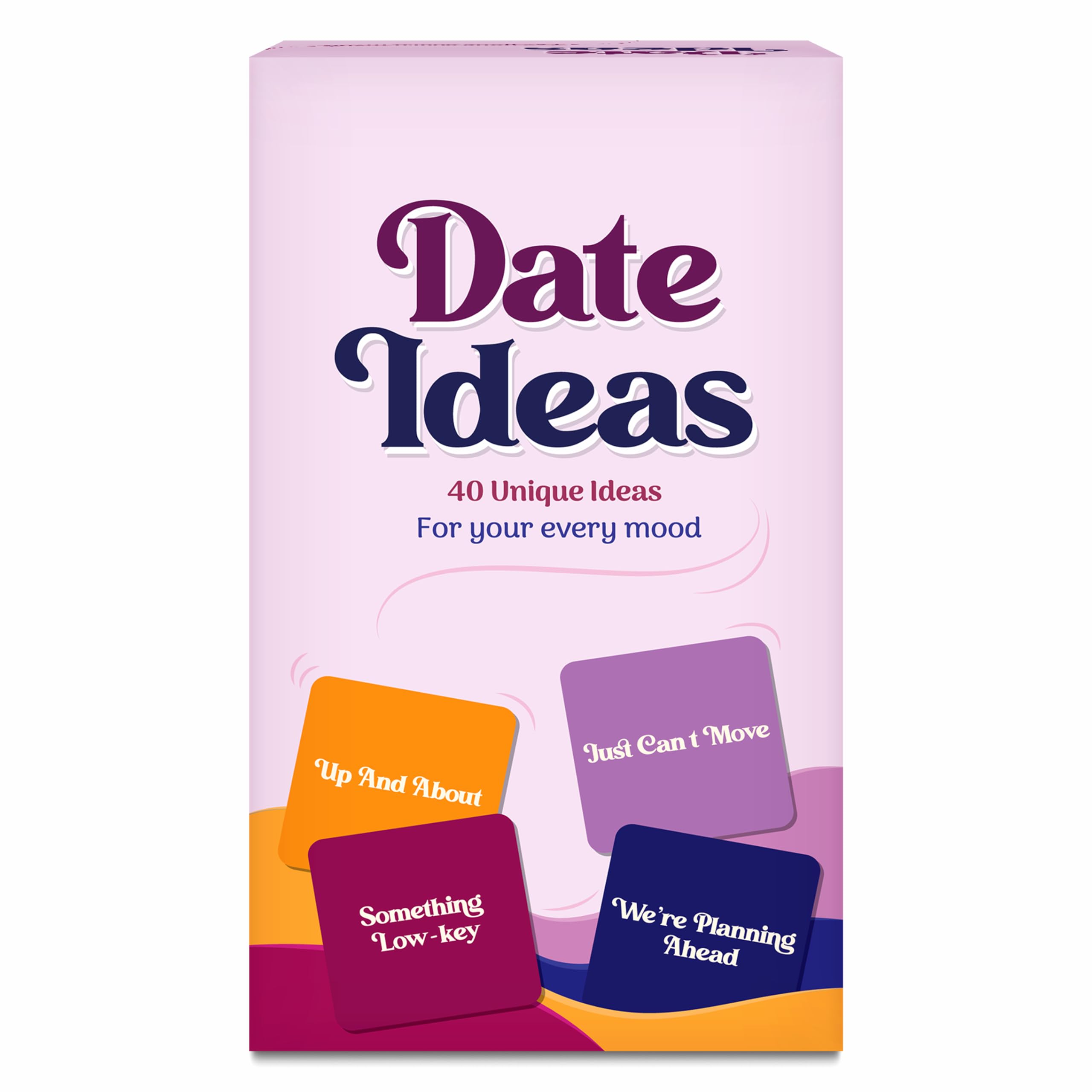 Gouda Games Date Ideas for Couples - 40 Date Night Cards Game for Girlfriend, Boyfriend, Wife, Husband, Her/Him - Romantic Couple Gift Ideas for Date