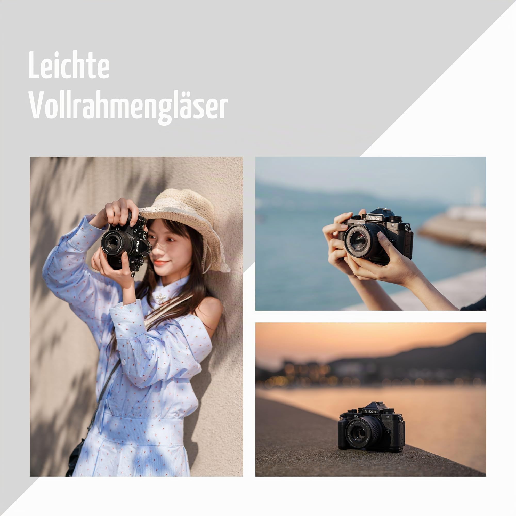VILTROX AF 50 mm F2 Kameraobjektiv, Vollbild, Autofokus, geringes Gewicht (für Sony FE)