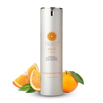 Vitamin C Face Cream Brightening Moisturizer with Niacinamide, Hyaluronic Acid & Vitamin E | Targets Dark Spots & Uneven Skin Tone | For All Skin Types | 1.69 fl oz
