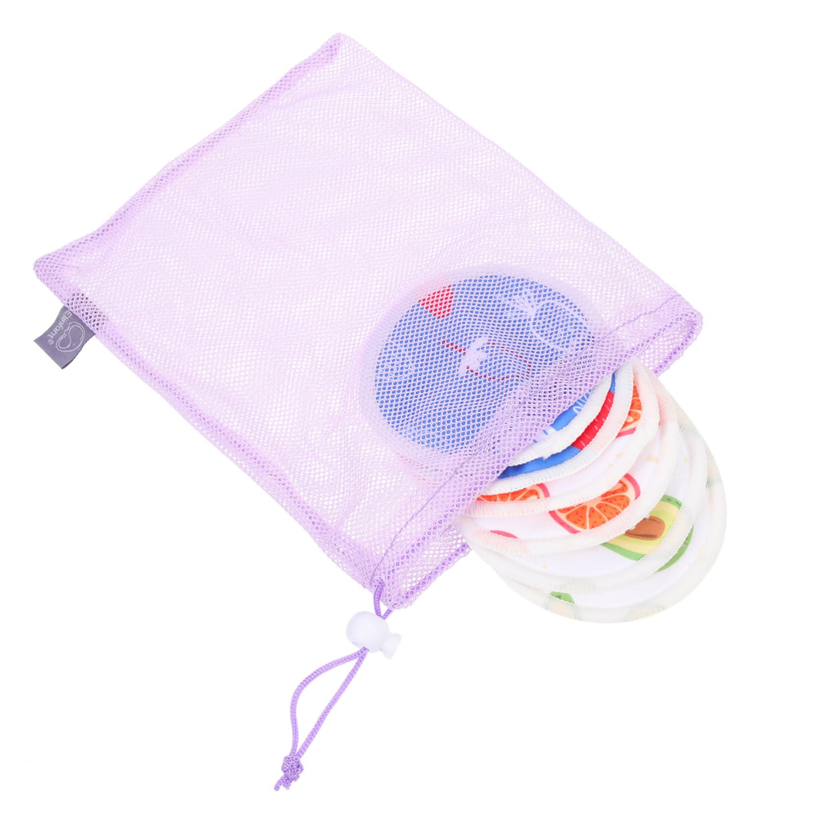 HEMOTON 6-Pack Washable Breastmilk Pads Reusable Nursing Pads for Breastfeeding Comfortable Feeding Leakproof Design