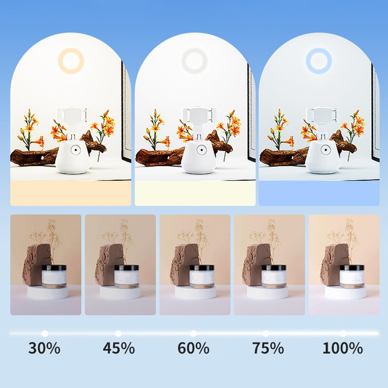 per La Fotografia, Pieghevole, Nero, Versatile, Kit Tenda per Illuminazione per Fotografia Box per Principianti in, 4 Luci con Dimmer, 40 Cm