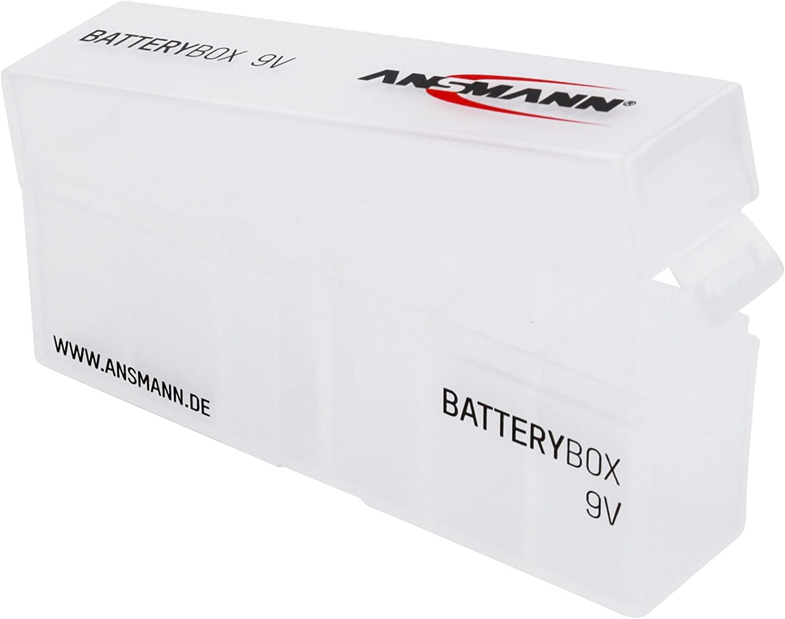ANSMANN Battery Case for 6x 9V Rechargeable Batteries - Batterybox Storage Case for Transport & Protection (1-Pack)