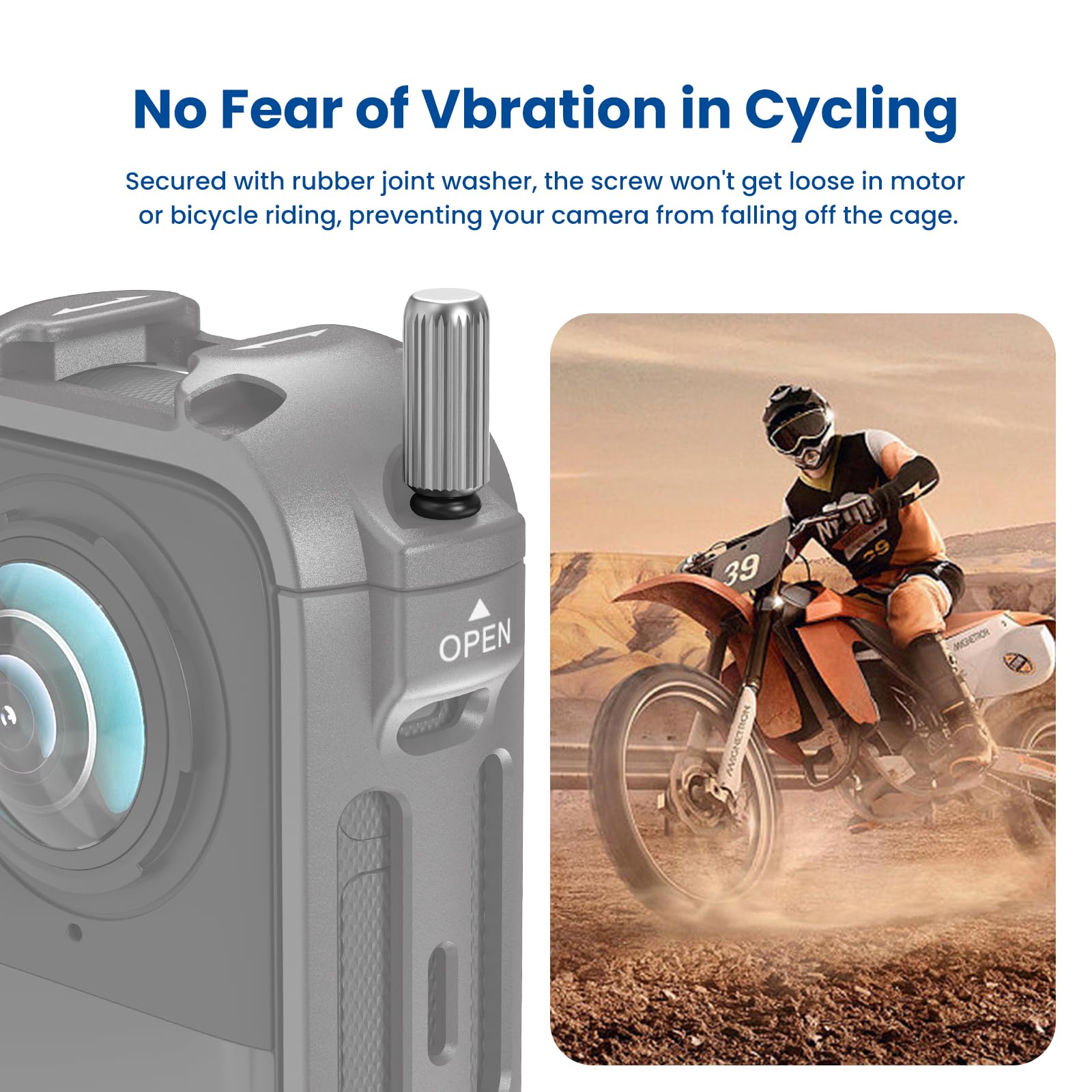 Boîtier de protection en métal pour caméra de sport 360°