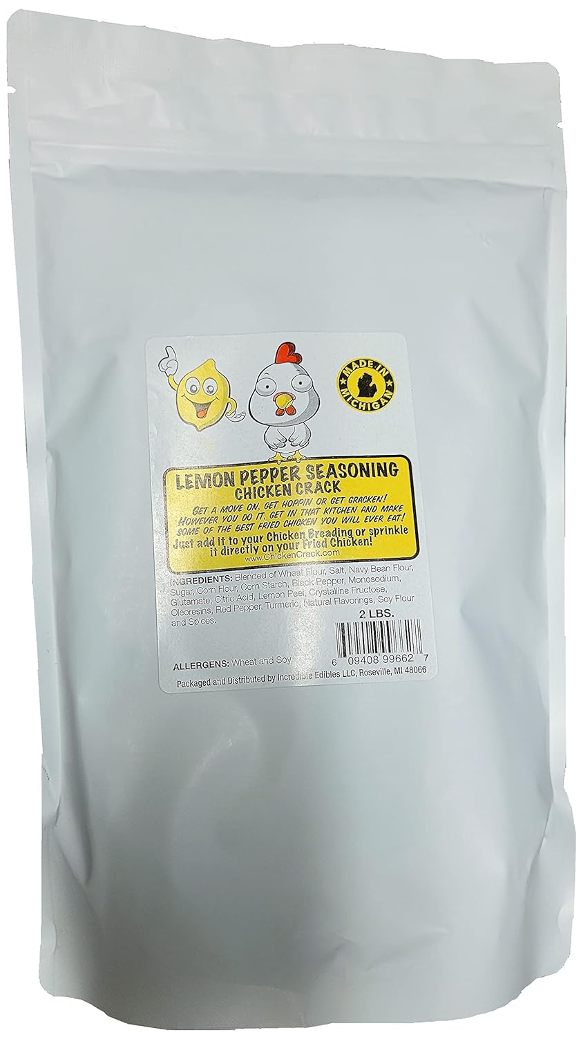 Chicken Crack Lemon Pepper Seasoning 2LB Bag