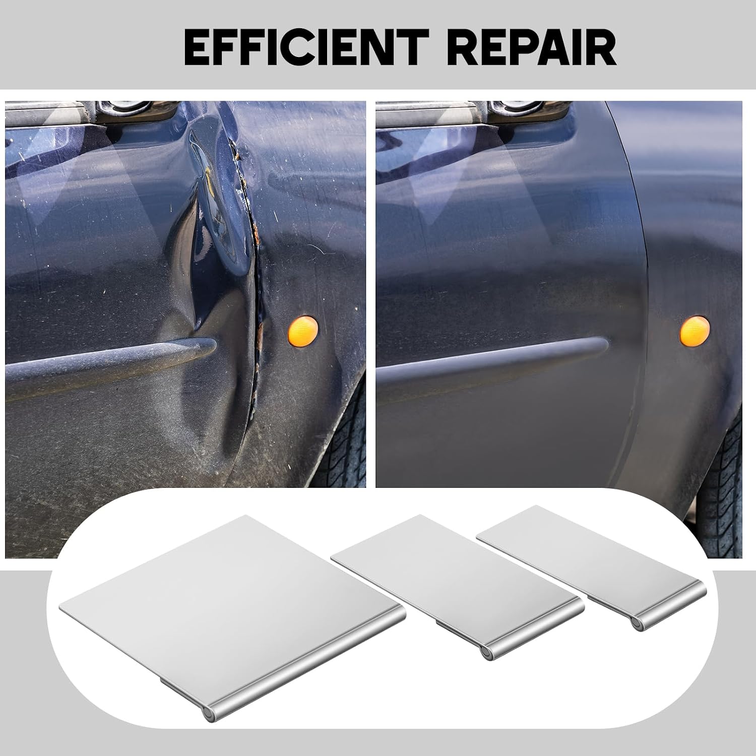 Hicarer 20 Pcs Pull Plate Kit, Auto Body Repair Kit