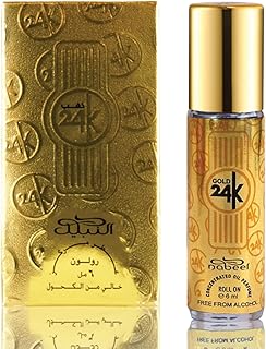 Nabeel - Gold 24K Premium Attar Roll-on Perfume Oil | 100% Non Alcoholic | 6ml | Made in U.A.E