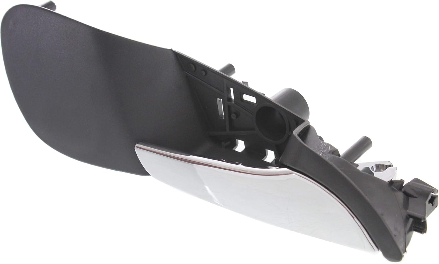 Garage-Pro Interior Door Handle Compatible with 2011-2017 Buick Regal Front, Passenger Side Chrome Lever with Black Bezel