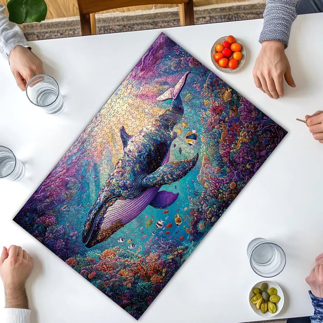 Puzzle Balena, Puzzle 2000 Pezzi Adulti per Decor, Regalo Donna/Uomo -8754