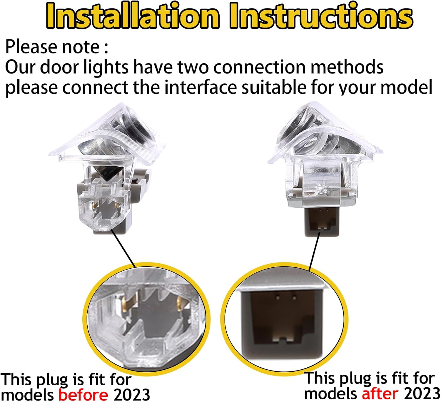 4pcs Car Door Lights Logo Projector,HD LED Car Welcome Projector Lights Compatible with LS/ES/is/LX/RX/GS/GX/RC,Car Puddle Lights,Ghost Shadow Light,Car Door Accessories
