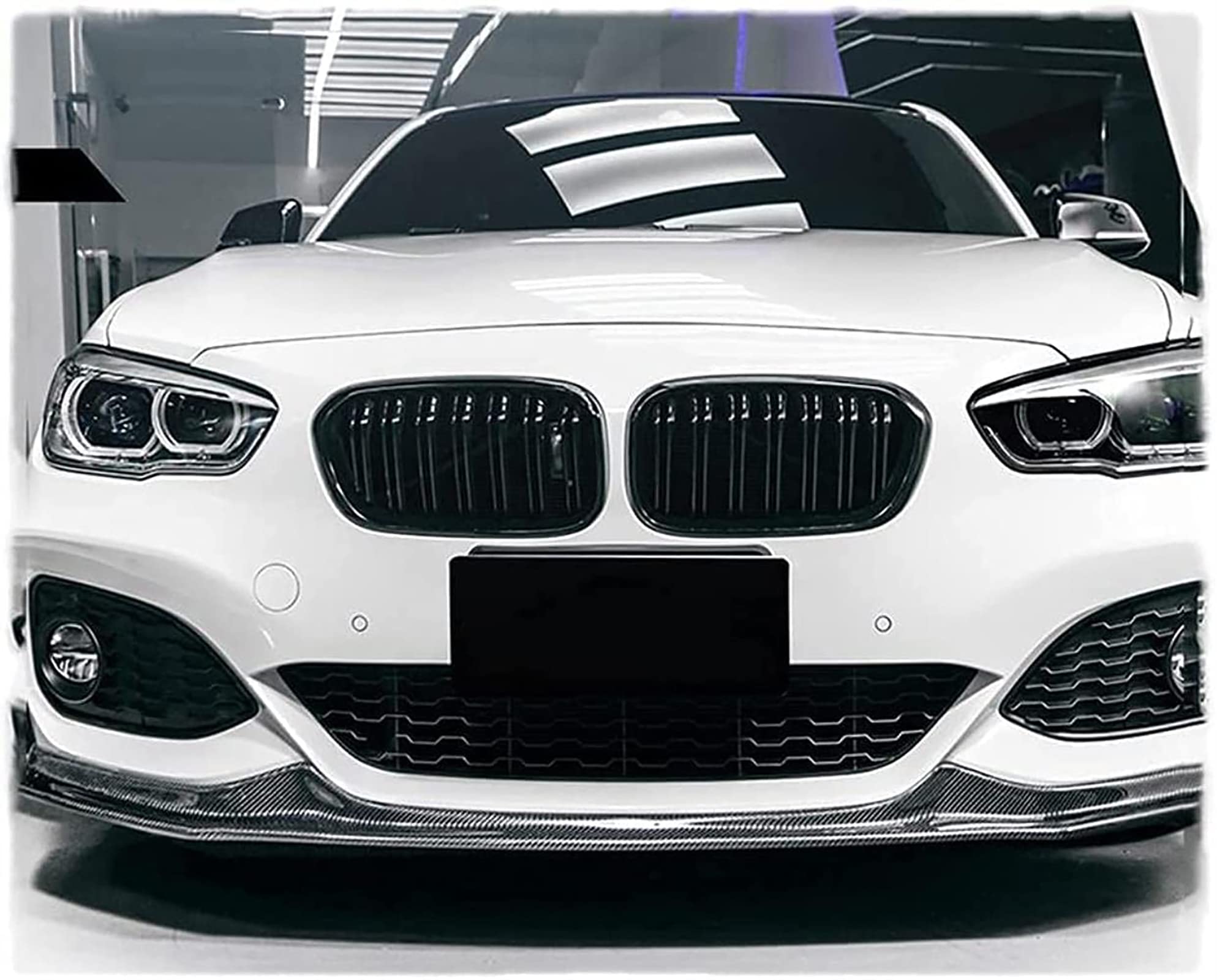F20 F21 Griglia Radiatore per BMW Serie 1 F20 F21 Griglia Doppia Anteriore Nera Lucida 2015 2016 2017 2018