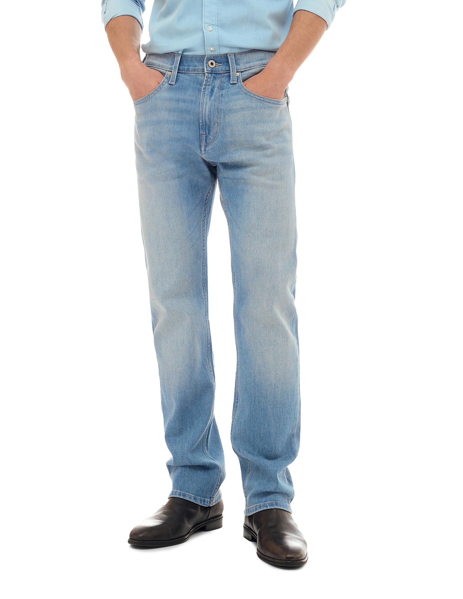 flying machine Men's Whiskered Straight Fit Jeans-picture-32