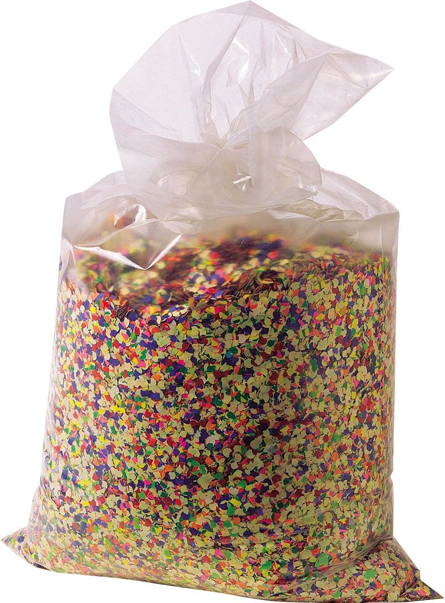 10 Kg Party Konfetti im Sack bunt