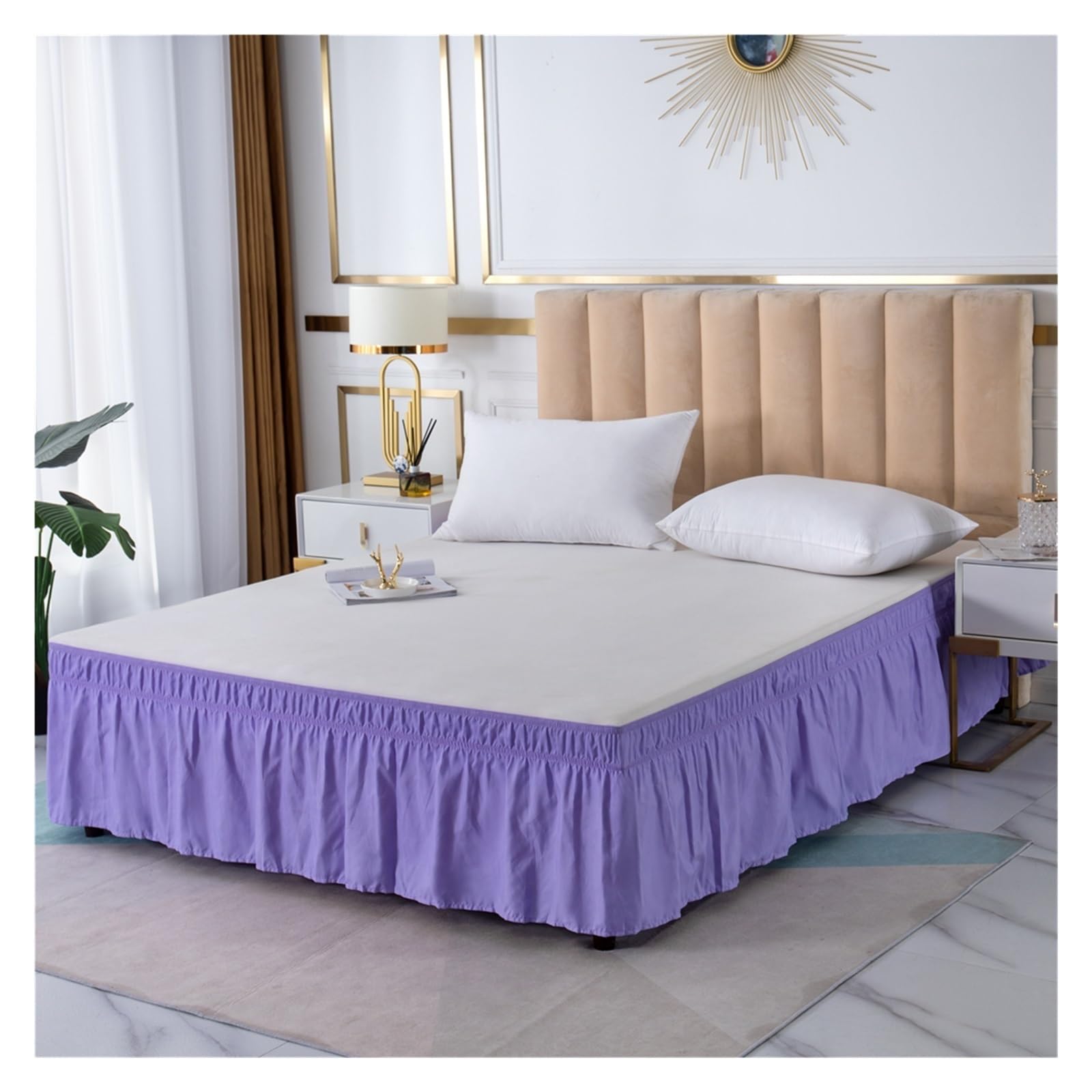 Bedrok elastische bedrok met ruches bedrok zachte Bedrok elastische bedrok met ruches bedrok zachte