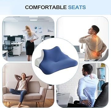 Side Sleeper Pillows for Adults Memory Foam Breathable Comfort Support