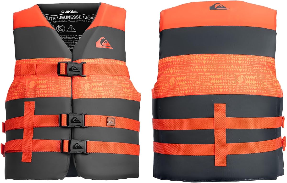 Chaleco salvavidas aprobado por USCG para jóvenes/niños/niños pequeños, chaleco salvavidas ligero tipo III PFD, para navegación, remo, kayak, esquí acuático, rafting, natación y deportes acuáticos