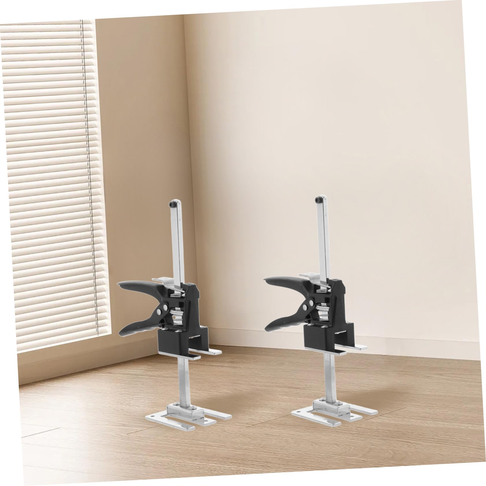 UKCOCO 2piezas Elevador De Baldosas De Acero Para Instalación De Azulejos De Pared Nivelador De Azulejos Ajustador De Altura Herramienta De Posicionamiento Para