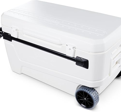Miniatura 11 de Igloo 110 Qt Glide Pro - Hielera grande portátil con ruedas Blanco 168-Can,Arenisca 168-Can,Carbonita 168-Can,https://www.amazon.com/dp/undefined
