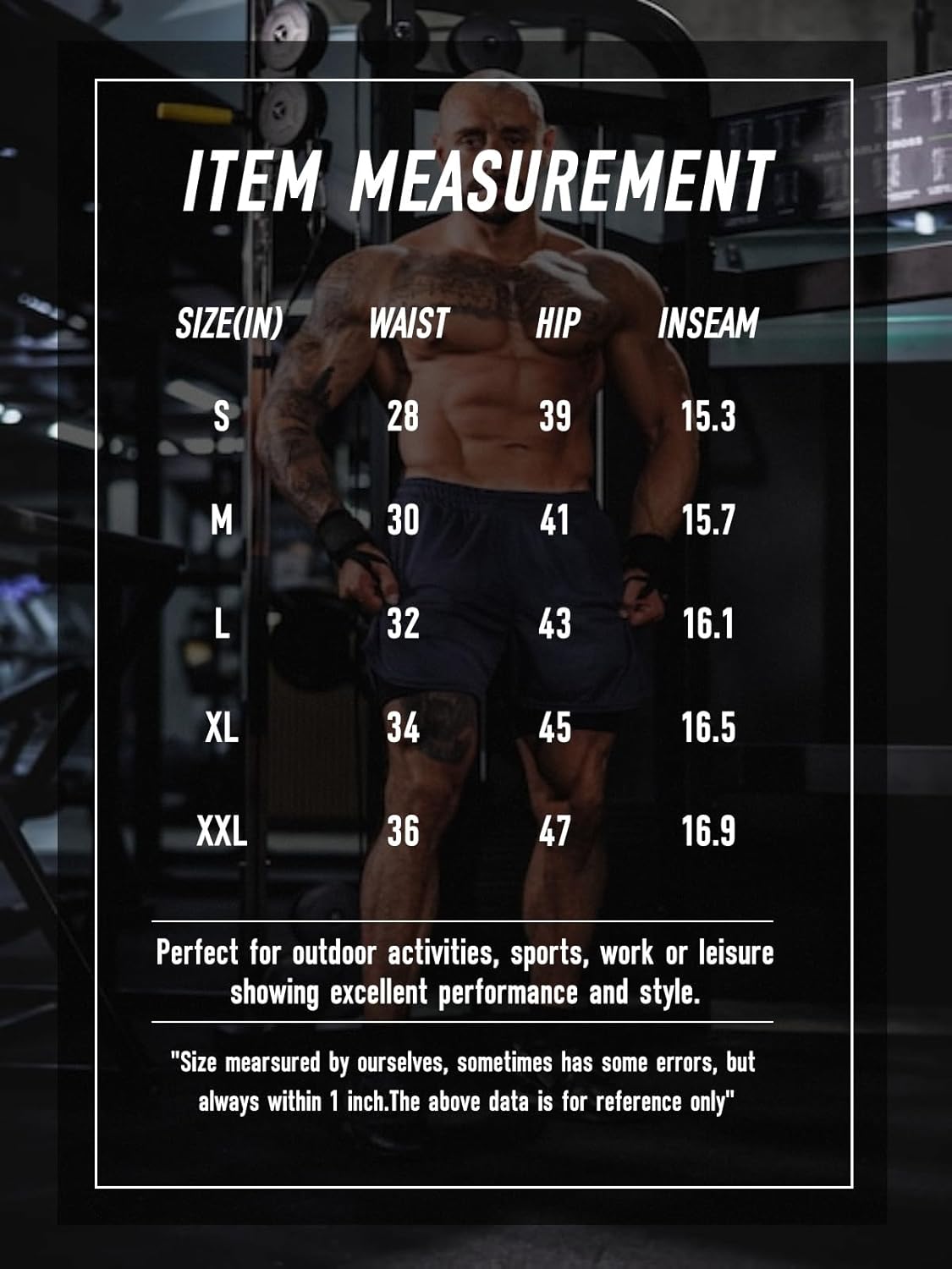 Aolesy Short masculino de treino com bolso com zíper de 12,7 cm, leve, para academia, corrida, sem forro, para musculação, shorts atléticos em promoção! Veja a oferta e mais achadinhos de Shorts & Bermudas 7 Hoje é o melhor dia para comprar Aolesy Short masculino de treino com bolso com zíper de 12,7 cm, leve, para academia, corrida, sem forro, para musculação, shorts atléticos com aquele preço maroto! Promoção! Aproveite a oferta! 7