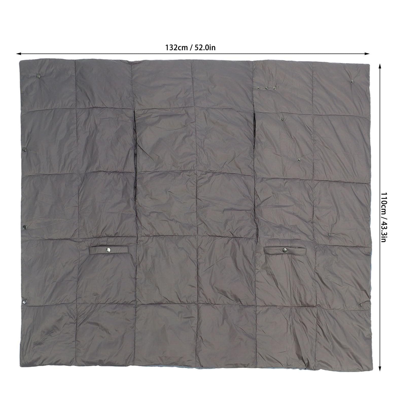 equlup USB Heated Blanket, Wearable Electric Blanket Shawl Breathable Shoulder Heated Shawl Throw Adjustment Neck Wrap for Camping