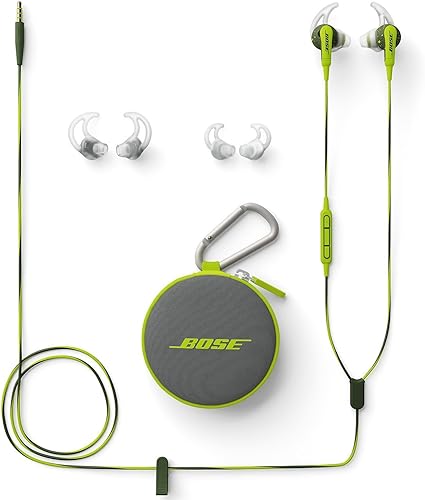 Miniatura 3 de Bose SoundSport Auriculares intrauditivos para dispositivos Apple (741776-0030) - Verde energético (Renovado)
