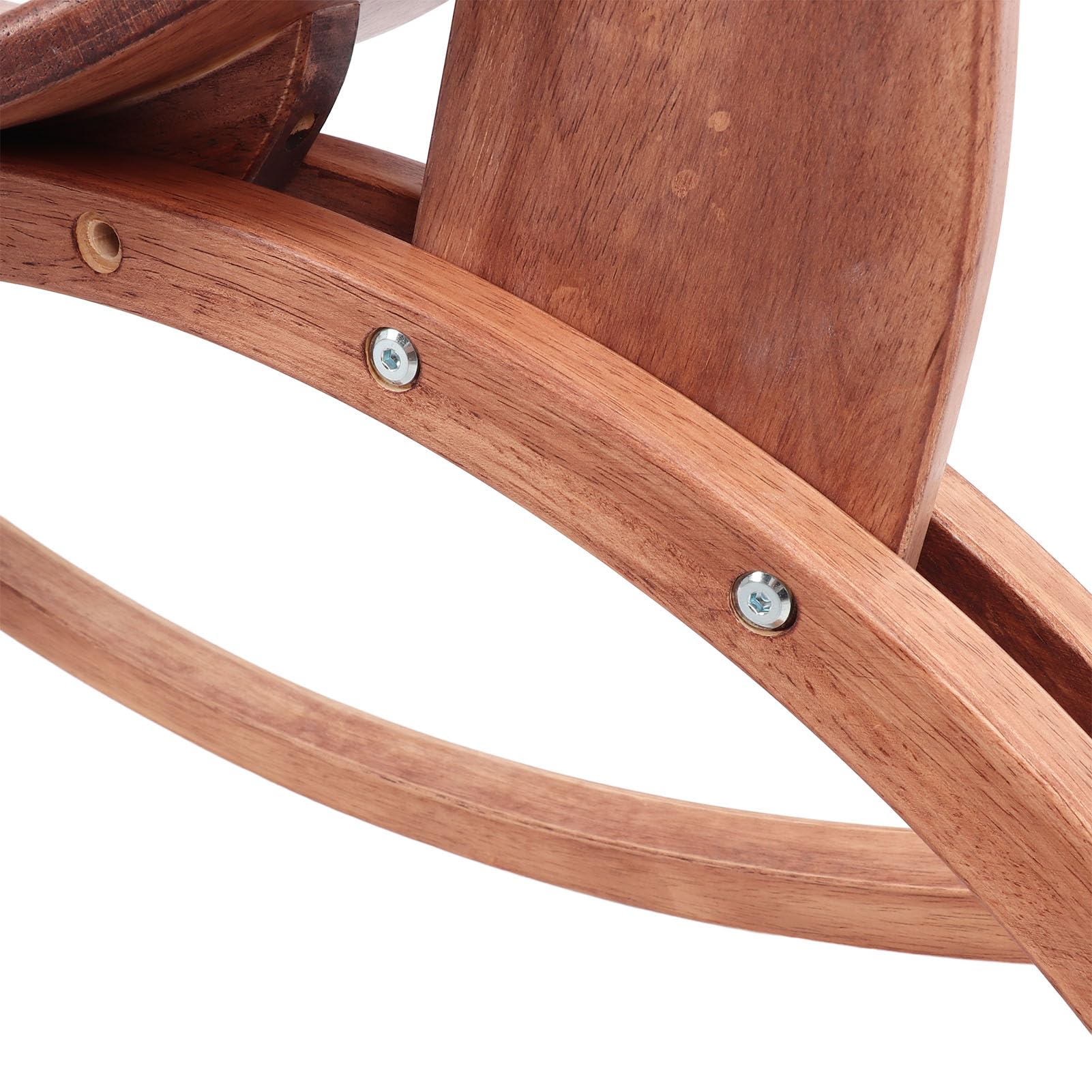 Caballo Mecedora, Paseo de Madera en Silla de Caballo Mecedora de Juguete para Interacción de Entretenimiento Diario (Color Madera de Nogal)