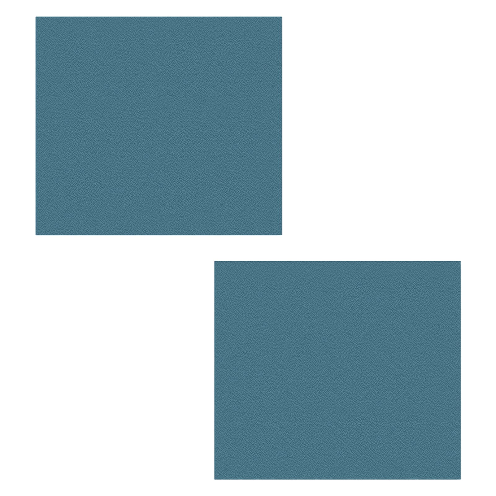 rismart Washing Machine Top Cover Waterproof Dust Proof Decor Mat, 2 PCS Navy,60 x 60 cm