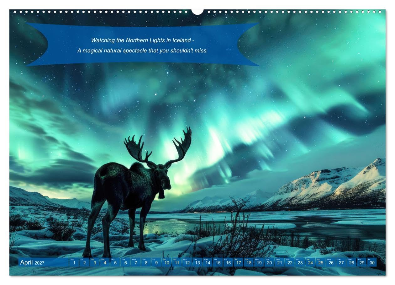 Crazy ideas for adventure enthusiasts (High Quality Premium Wall Calendar 2027 DIN A2 landscape),CALVENDO 12 Month Wall Calendar: You only live once. ... enjoy unique moments for adrenaline junkies