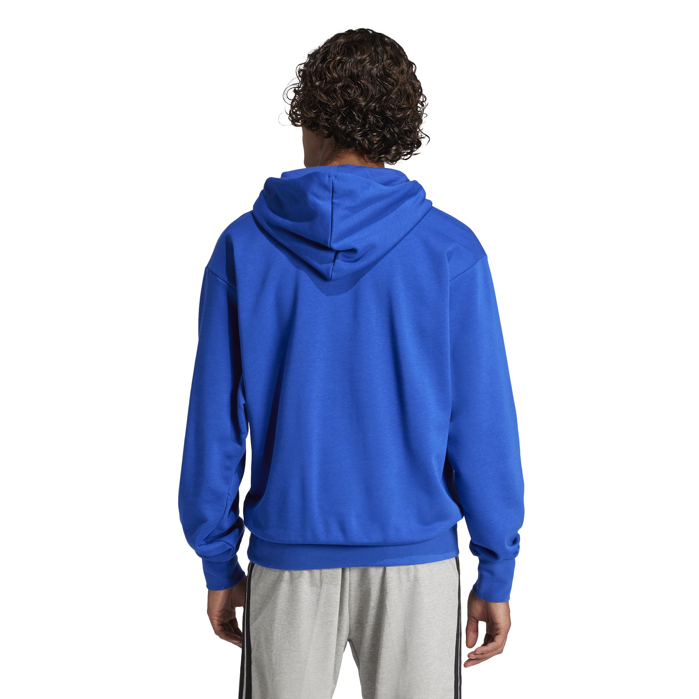 adidas Essentials Sweat à Capuche en Tissu éponge avec Grand Logo