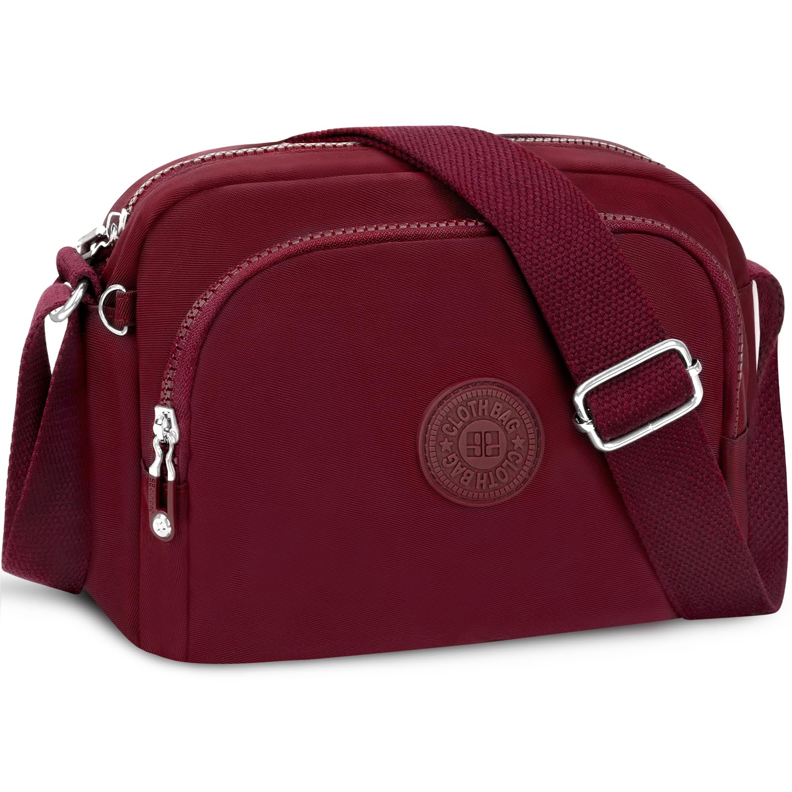 Faneam Borsa a Tracolla Donna Casual Borse Spalla Borsetta Tracolla Ragazze Moda Borsa Tracolla con 3 Scomparti Crossbody Bag Spallacci Regolabili Borsa a Tracolla per Sport Viaggio Shopping