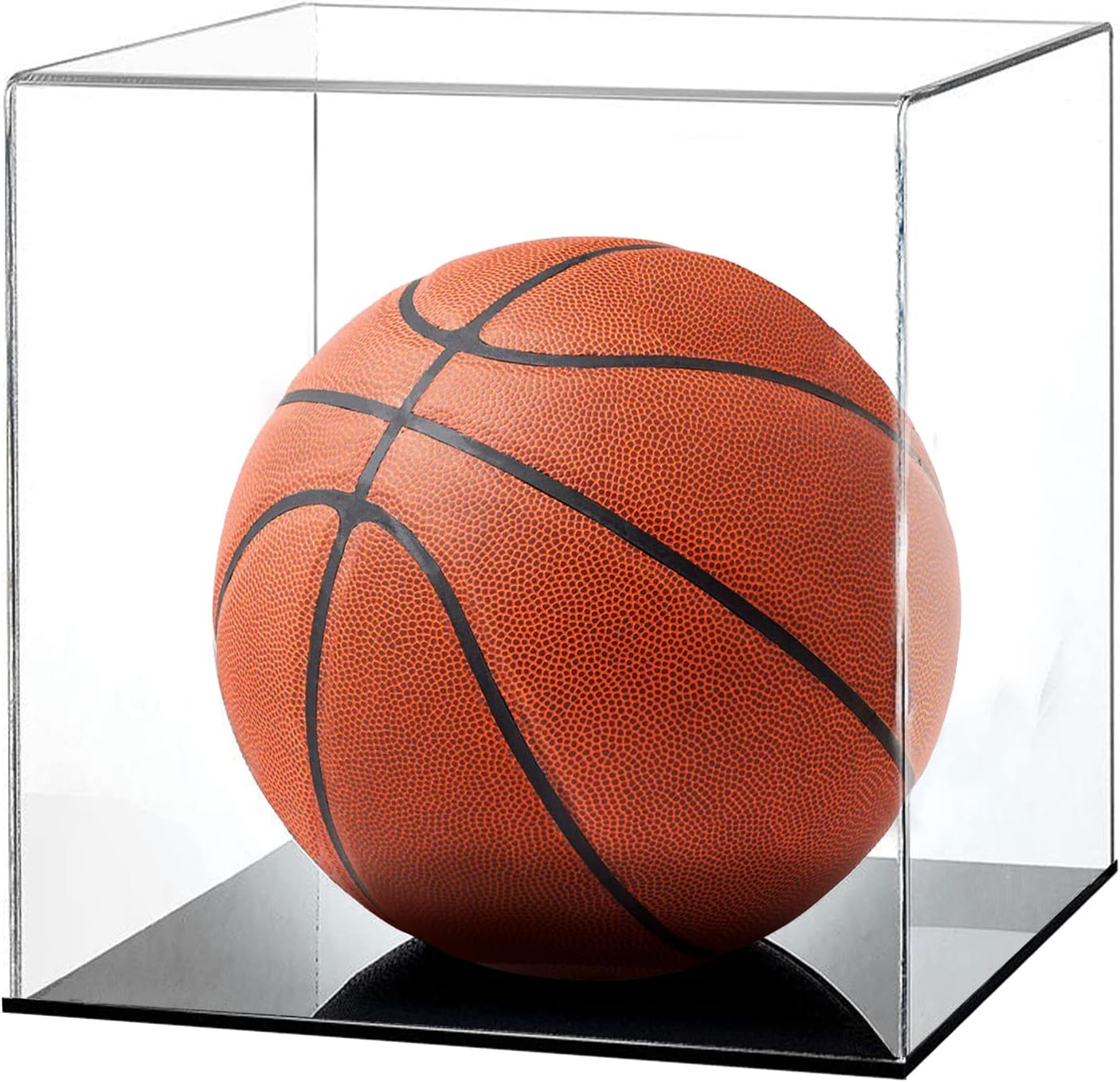 AUSTUFF Clear Basketball Display Case Football Basketball Helmet