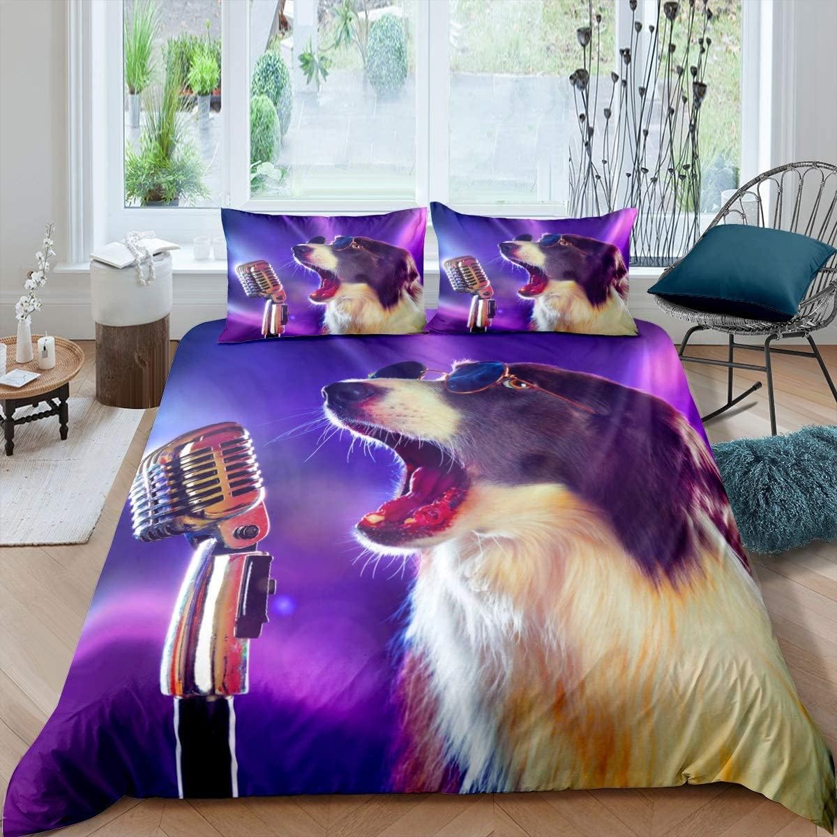 border collie bedding set